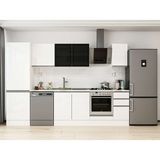 Alvinka 300X210 cm High Gloss Mutfak Dolabı MB-E80B60S40-3 Beyaz - Suntalam