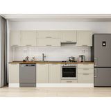Alvinka 300X210 cm Klasik Mebran Mutfak Dolabı M-E80S40S60-1 Kumtaşı - Suntalam