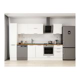 Alvinka 300X210 Cm Klasik Mebran Mutfak Dolabı, Mb E90B40S50 2 Mebran Beyaz Suntalam