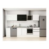 Alvinka 300X210 Cm Mutfak Dolabı, M E80S40S60 3 Beyaz Mdf