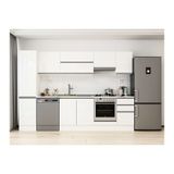 Alvinka 300X210 Cm Mutfak Dolabı, Mb E90B45S45 1 Beyaz Mdf