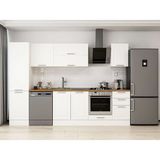 Alvinka 305X210 cm Klasik Mebran Mutfak Dolabı MB-E90B50S45-2 Beyaz - Mdf