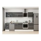 Alvinka 305X210 Cm Mutfak Dolabı, M E80S45S60 2 Antrasit Suntalam