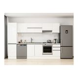Alvinka 305X210 Cm Mutfak Dolabı, Mb E90B50S45 1 Beyaz Mdf