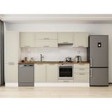 Alvinka 310X210 cm Klasik Mebran Mutfak Dolabı MB-E80B50S60-1 Kumtaşı - Suntalam