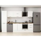 Alvinka 310X210 cm Klasik Mebran Mutfak Dolabı MB-E90B50S50-2 Beyaz - Suntalam