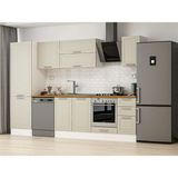 Alvinka 310X210 cm Klasik Mebran Mutfak Dolabı MB-E90B60S40-2 Kumtaşı - Suntalam