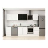 Alvinka 310X210 Cm Mutfak Dolabı, M E90S50S50 3 Beyaz Mdf