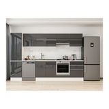 Alvinka 310X210 Cm Mutfak Dolabı, Mb E80B50S60 1 Antrasit Suntalam