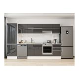 Alvinka 310X210 Cm Mutfak Dolabı, Mb E80B60S50 1 Antrasit Suntalam