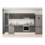 Alvinka 310X210 Cm Mutfak Dolabı, Mb E90B40S60 1 Antrasit Suntalam