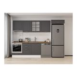 Alvinka 310X220 cm Mbr_c Mutfak Dolabı Antrasit - Suntalam