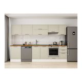 Alvinka 315X210 Cm Klasik Mebran Mutfak Dolabı, M E90S60S45 1 Mebran Kumtaşı Suntalam