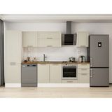 Alvinka 315X210 cm Klasik Mebran Mutfak Dolabı MB-E90B60S45-2 Kumtaşı - Suntalam