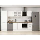 Alvinka 315X210 cm Klasik Mebran Mutfak Dolabı MB-E90B60S45-3 Beyaz - Mdf