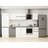 Alvinka 320X210 cm High Gloss Mutfak Dolabı MB-E90B60S50-2 Beyaz - Suntalam