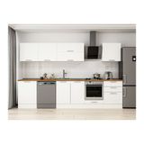 Alvinka 320X210 Cm Klasik Mebran Mutfak Dolabı, M E80S60S60 2 Mebran Beyaz Suntalam