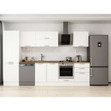 Alvinka 320X210 cm Klasik Mebran Mutfak Dolabı MB-E80B60S60-2 Beyaz - Mdf