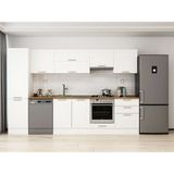 Alvinka 320X210 cm Klasik Mebran Mutfak Dolabı MB-E90B50S60-1 Beyaz - Suntalam