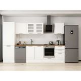 Alvinka 320X210 cm Klasik Mebran Mutfak Dolabı MB-E90B60S50-3 Beyaz - Mdf
