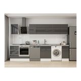 Alvinka 330X210 cm Hg_j Mutfak Dolabı Antrasit - Suntalam