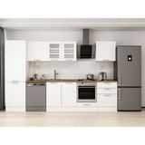 Alvinka 330X210 cm Klasik Mebran Mutfak Dolabı MB-E90B60S60-3 Beyaz - Suntalam