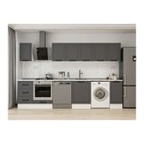 Alvinka 330X210 cm Mbr_a Mutfak Dolabı Antrasit - Suntalam