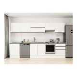 Alvinka 330X210 Cm Mutfak Dolabı, M E90S60S60 1 Beyaz Mdf