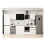 Alvinka 330X210 Cm Mutfak Dolabı, Mb E90B60S60 3 Beyaz Mdf