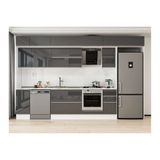 Alvinka 360X240 Cm Mutfak Dolabı, Mb E80S40S40 2 Antrasit Suntalam