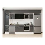 Alvinka 360X240 Cm Mutfak Dolabı, Mbb E80B40S40 3 Antrasit Suntalam