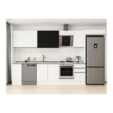 Alvinka 365X222 Cm Mutfak Dolabı, Mb E80S40S45 3 Beyaz Mdf