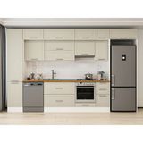 Alvinka 365X240 cm Klasik Mebran Mutfak Dolabı MBB-E80B45S40-1 Kumtaşı - Mdf - Kum Beji