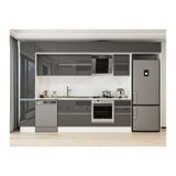 Alvinka 365X240 Cm Mutfak Dolabı, Mbb E80B40S45 2 Antrasit Suntalam