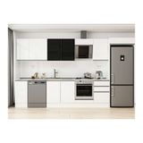 Alvinka 370X222 Cm Mutfak Dolabı, Mb E80S40S50 3 Beyaz Mdf
