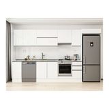 Alvinka 370X222 Cm Mutfak Dolabı, Mb E90S40S40 1 Beyaz Mdf