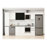 Alvinka 370X222 Cm Mutfak Dolabı, Mbb E90B40S40 3 Beyaz Suntalam