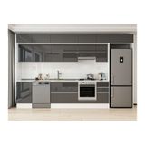 Alvinka 370X240 Cm Mutfak Dolabı, Mb E80S50S40 1 Antrasit Suntalam