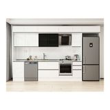 Alvinka 370X240 Cm Mutfak Dolabı, Mb E80S50S40 3 Beyaz Mdf