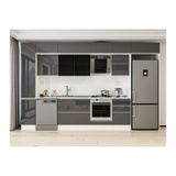 Alvinka 370X240 Cm Mutfak Dolabı, Mbb E80B40S50 3 Antrasit Suntalam