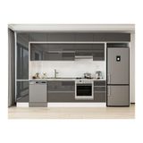 Alvinka 370X240 Cm Mutfak Dolabı, Mbb E90B40S40 1 Antrasit Suntalam