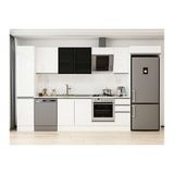 Alvinka 375X222 Cm Mutfak Dolabı, Mbb E90B45S40 3 Beyaz Mdf