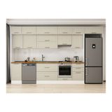 Alvinka 375X240 Cm Klasik Mebran Mutfak Dolabı, Mb E80S45S50 1 Mebran Kumtaşı Suntalam