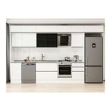 Alvinka 375X240 Cm Mutfak Dolabı, Mb E80S45S50 3 Beyaz Suntalam