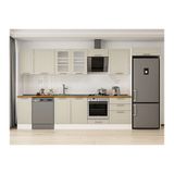 Alvinka 380X222 Cm Klasik Mebran Mutfak Dolabı, Mb E80S40S60 3 Mebran Kumtaşı Suntalam