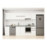 Alvinka 380X222 Cm Mutfak Dolabı, Mb E90S45S45 1 Beyaz Mdf