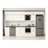 Alvinka 380X240 Cm Klasik Mebran Mutfak Dolabı, Mb E90S45S45 2 Mebran Beyaz Suntalam