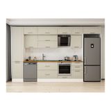 Alvinka 380X240 Cm Klasik Mebran Mutfak Dolabı, Mbb E80B50S50 2 Mebran Kumtaşı Suntalam
