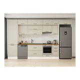 Alvinka 380X240 Cm Klasik Mebran Mutfak Dolabı, Mbb E80B60S40 1 Mebran Kumtaşı Mdf