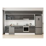Alvinka 380X240 Cm Mutfak Dolabı, Mb E80S40S60 1 Antrasit Suntalam